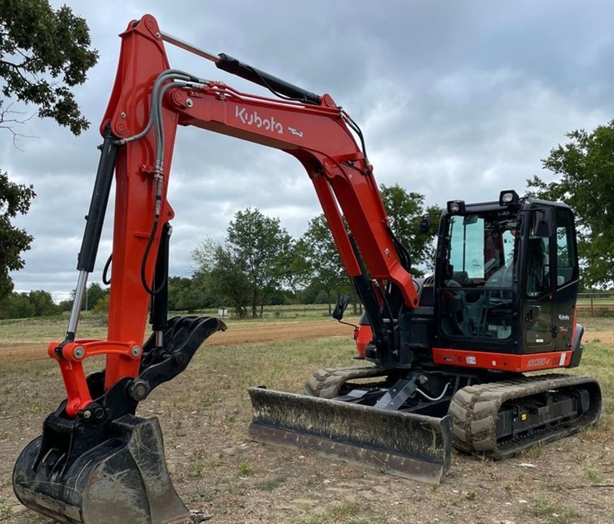 2022 Kubota KX080-4S2